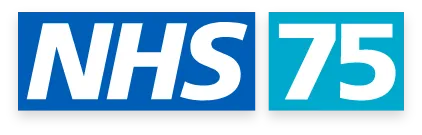 NHS 75 Year Anniversary logo